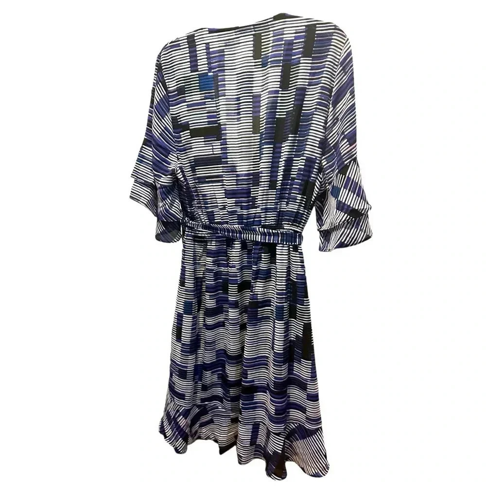 City Chic Isabela print dress size 18/M - Picture 7 of 13